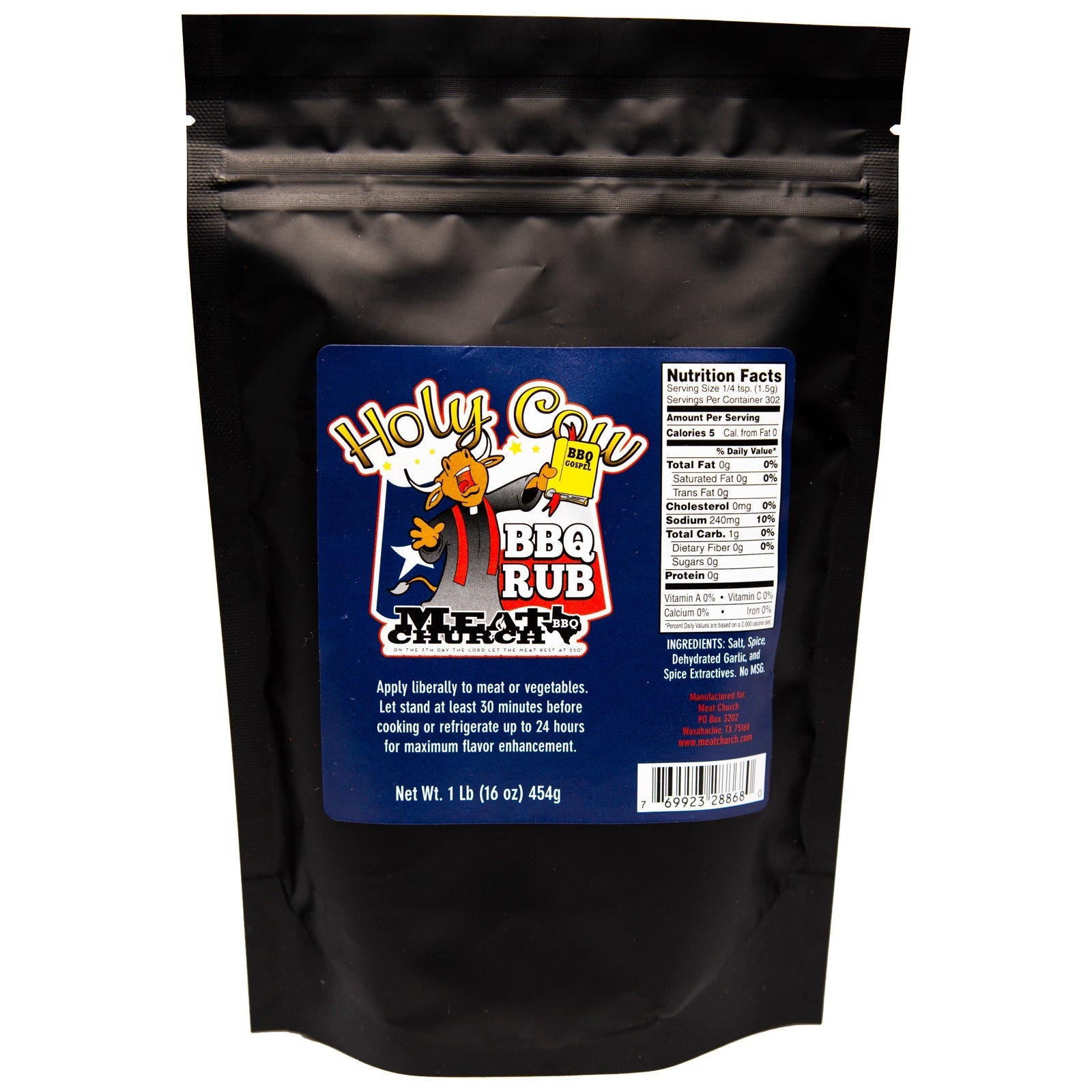 Holy Cow BBQ Rub