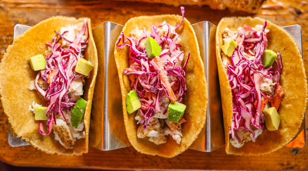 Grilled fish tacos